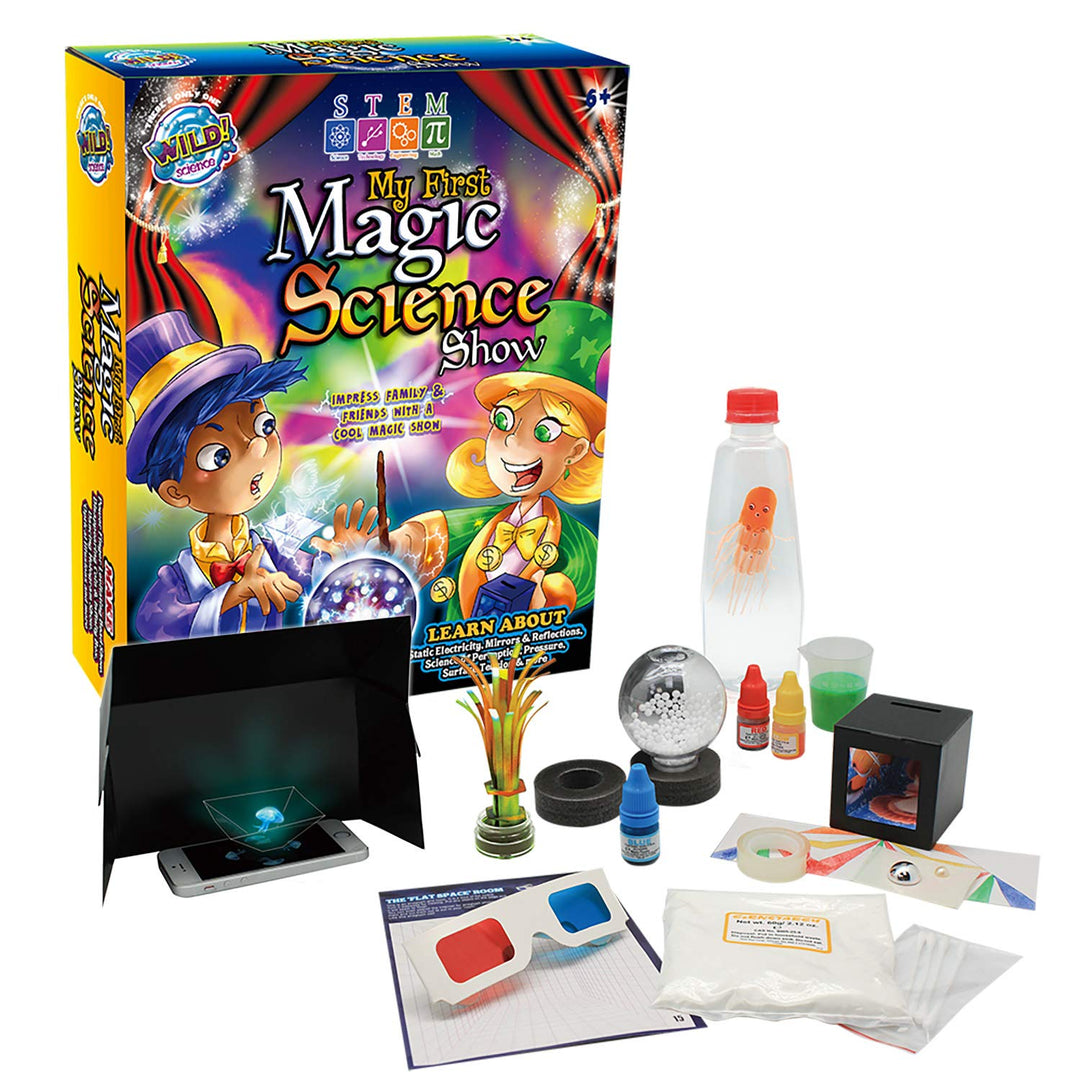 WILD! Science Kids Magic Set | Ideal my first magic set - Science kit for kids -