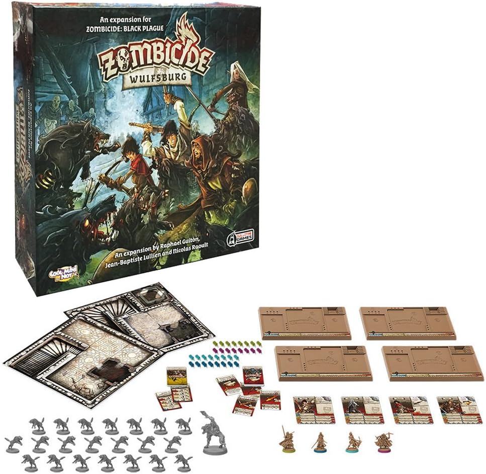 Cool Mini or Not Zombicide Wulfsburg Board Game