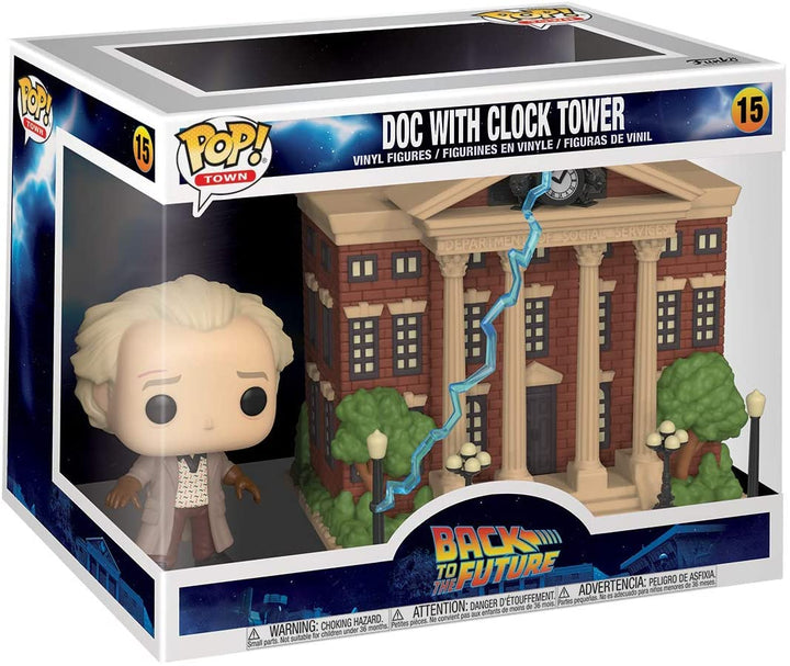 Back to the Future Doc With Clock Tower Funko 46910 Pop! Vinyl #15