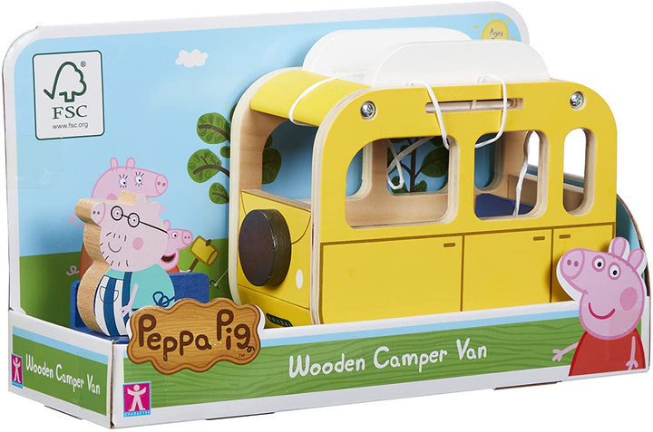 Camping-car en bois Peppa Pig