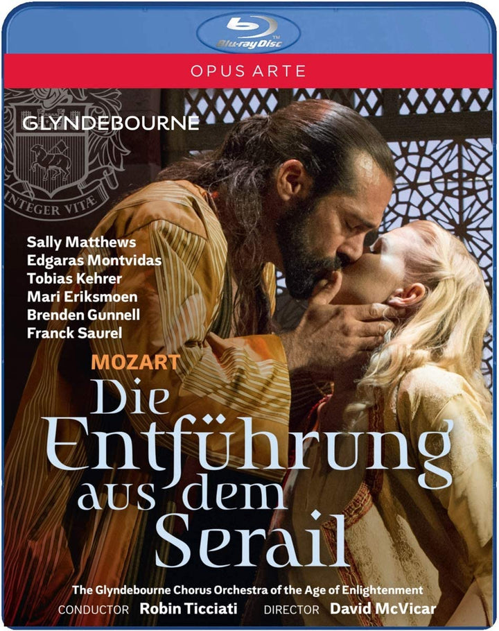 Mozart:Die Entfuhrung aus dem serail [The Glyndebourne Orchestra; Orchestra of the Age of Enlightenement ] [Opus Arte [2016] [Blu-ray]