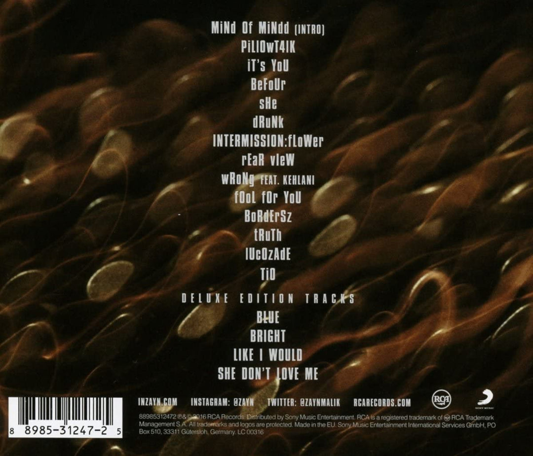 Mind of Mine - Zayn [Audio CD]