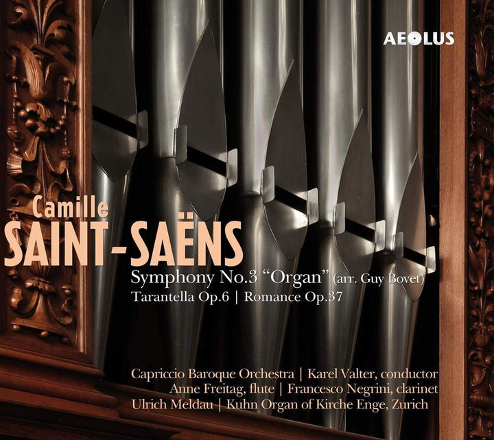 Saint-Saens: Symphony No. 3 'ORGAN' (Arr. Guy Bovet) [Audio CD]