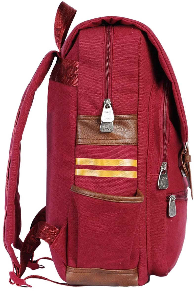 Harry Potter Lion-Oxford Backpack, Burgundy