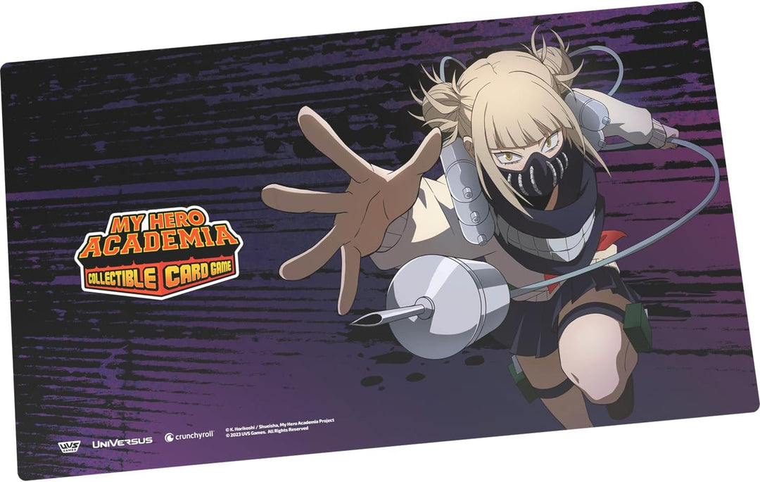 UVS Games My Hero Academia Collectible Card Game Jet Burn Himiko Toga Playmat