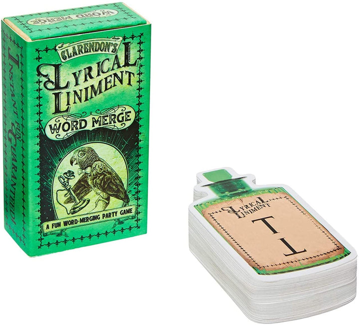 Lyrical Liniment Word Merge: The Hilarious Pocket-Sized Word Making Card Game