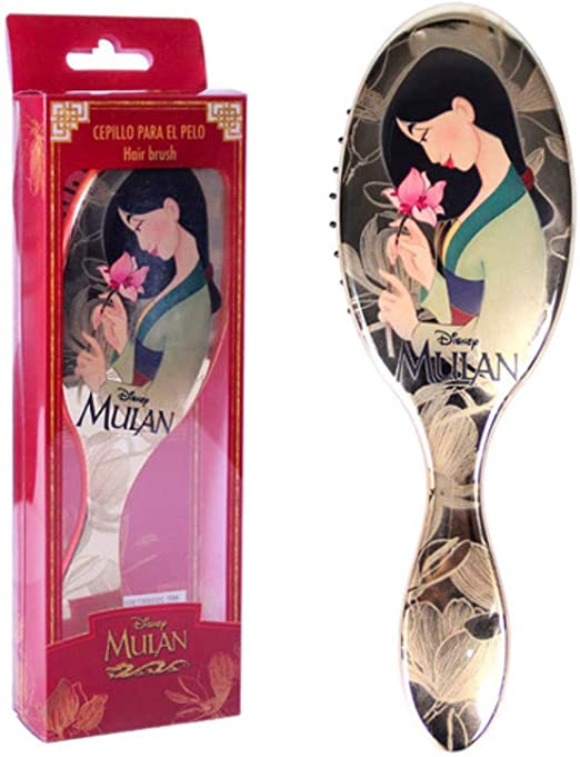 Cerdá Unisex Kids Cepillos Caja Princess Mulan Princess Mulan Box Brushes Not Applicable, Multi, 7.6 Xx 22.5 Xx 3.5 cm