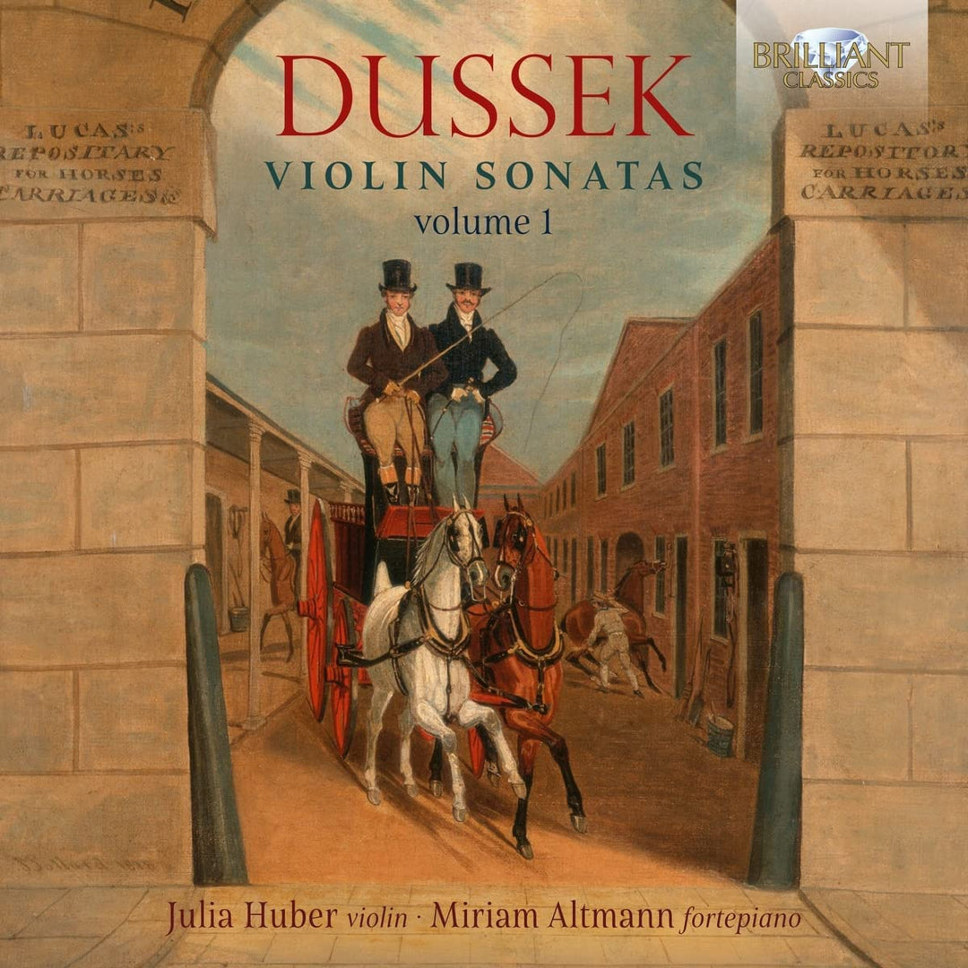 Miriam Altmann-Rose/Julia Huber-Warzecha - Dussek: Violin Sonatas, volume 1 [Audio CD]