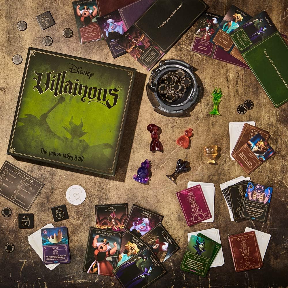 Ravensburger Disney Villainous: Worst Takes It All Strategy Board Game 8