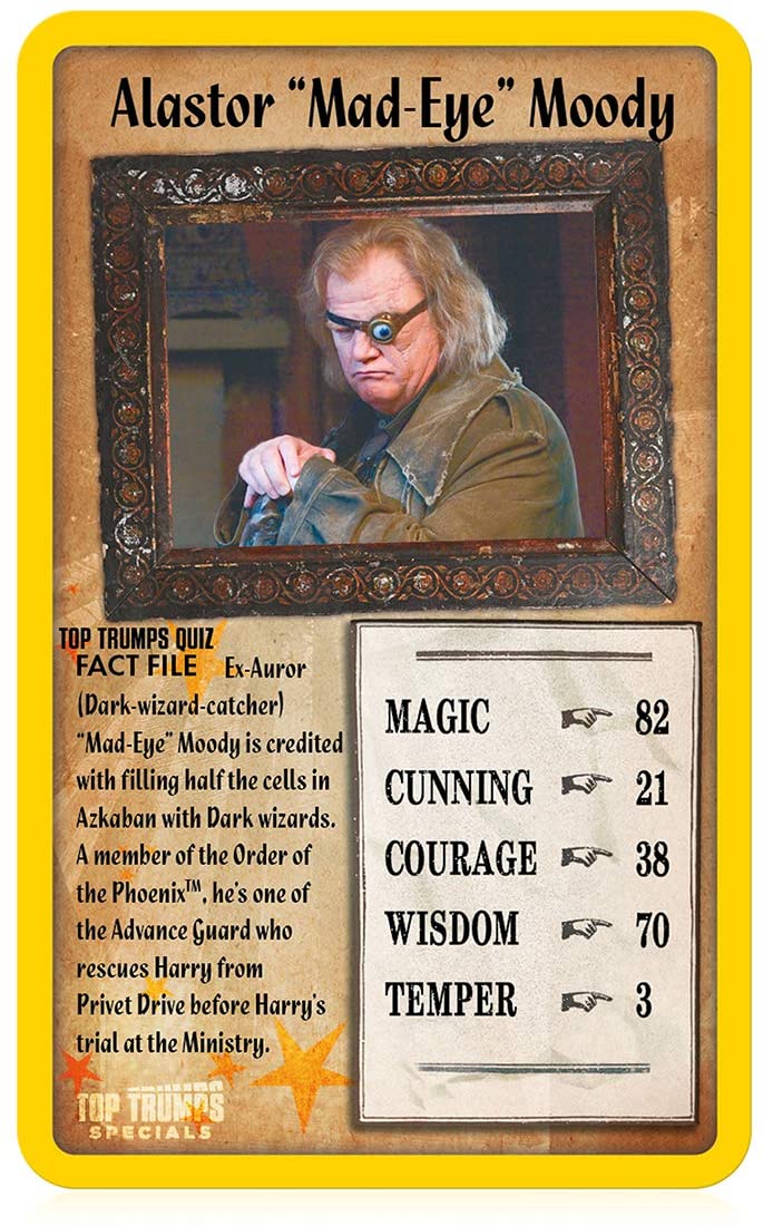 Harry Potter and the Order of the Phoenix Top Trumps Specials Card Game