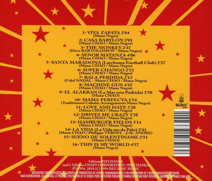 La Mano Negra - Casa Babylon [Audio CD]