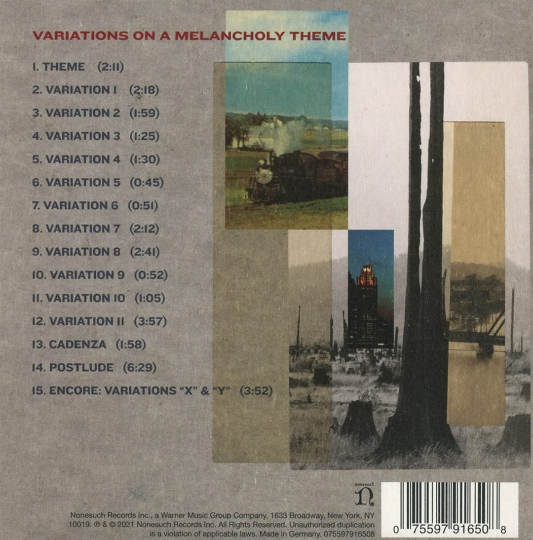Variations on a Melancholy Theme [Audio CD]