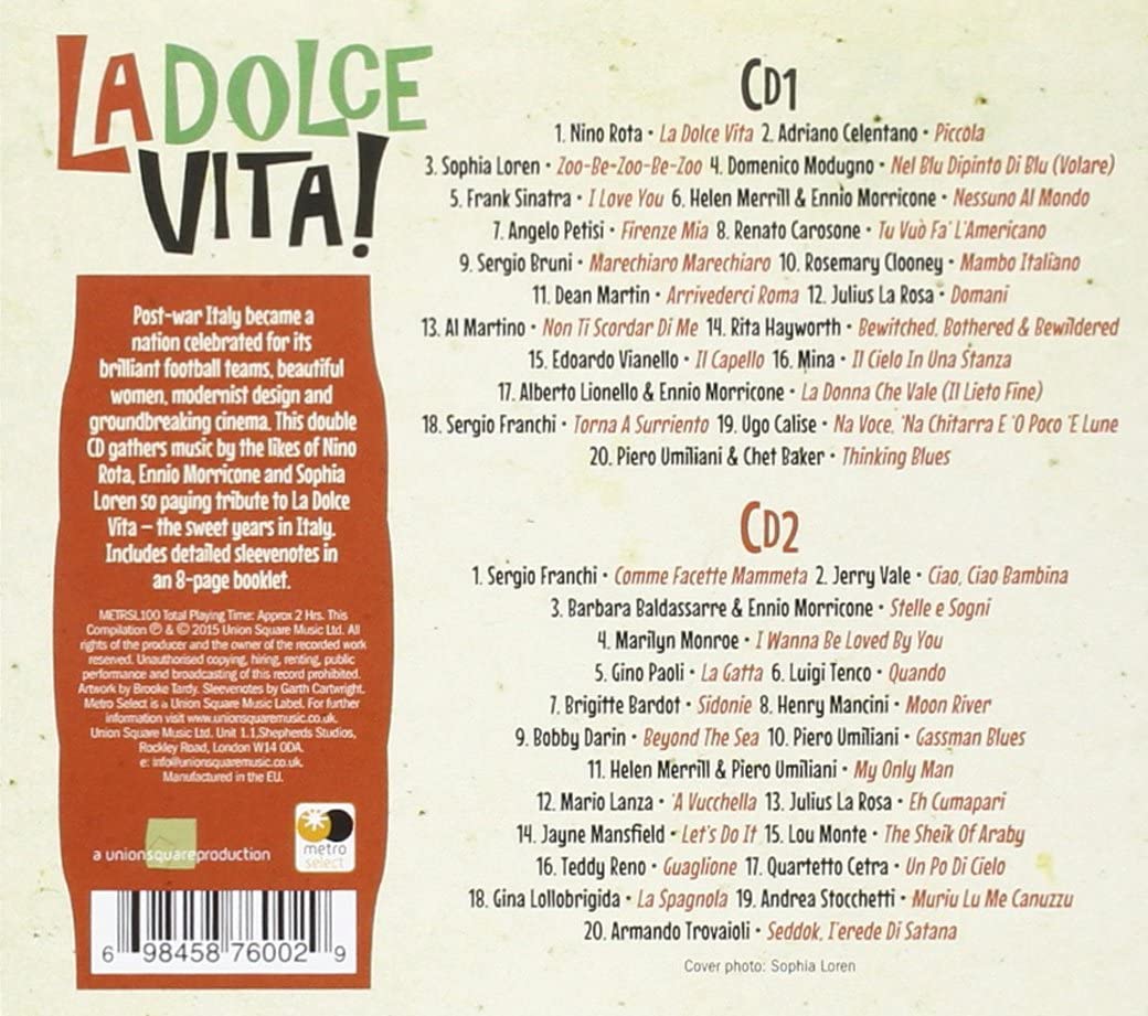 La Dolce Vita - [Audio CD]