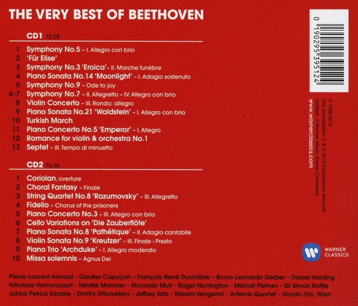 The Very Best of Beethoven [Audio CD]