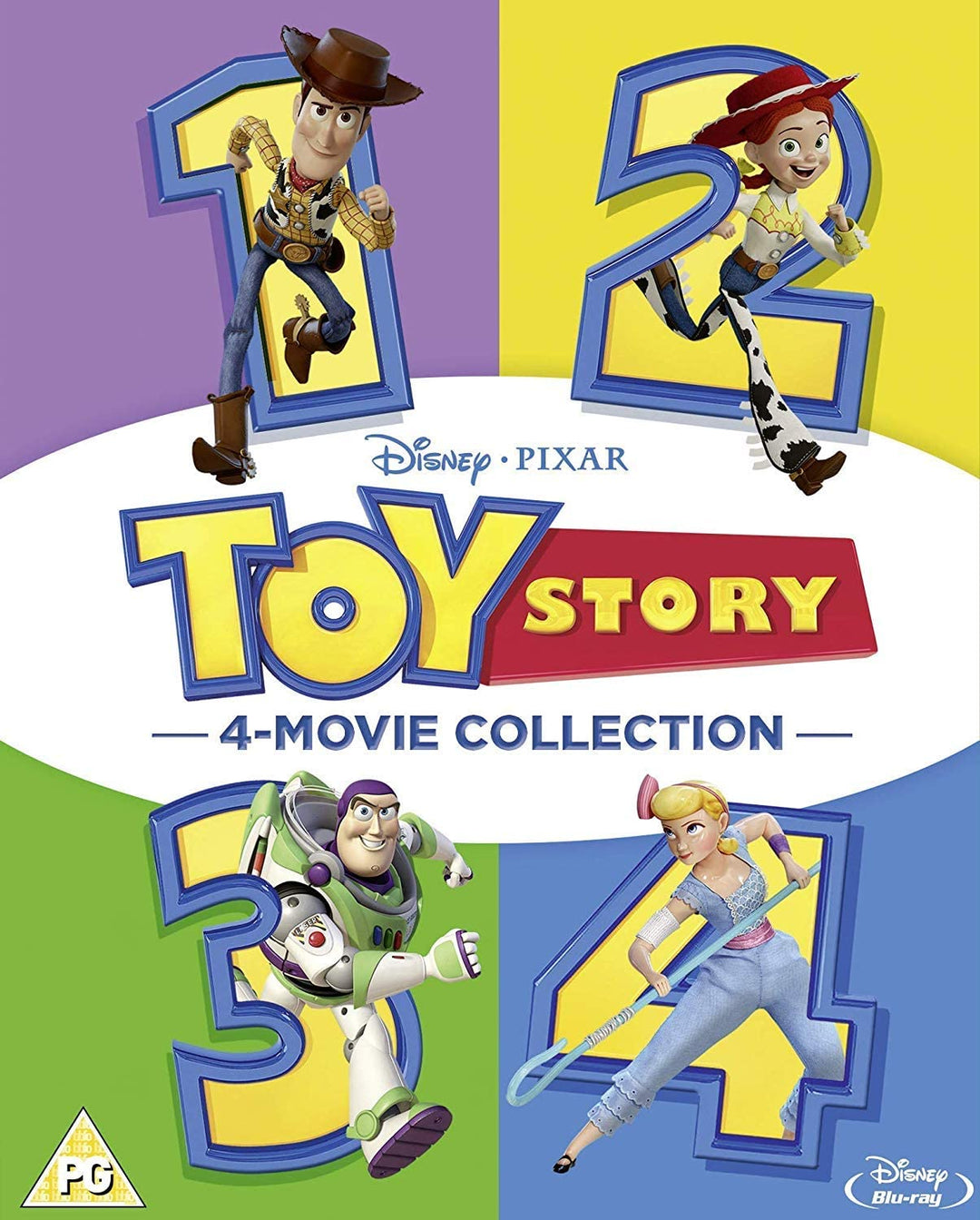 Disney & Pixar's Toy Story 1-4 - Animation [Blu-ray]