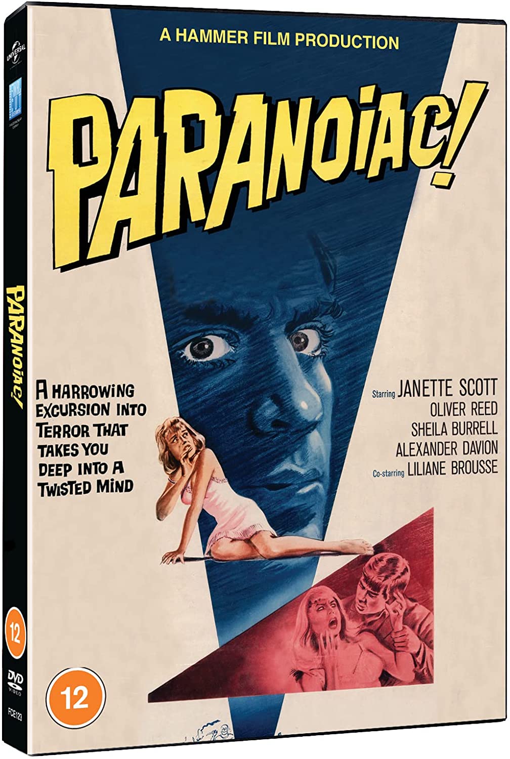 Horror/Mystery - Paranoiac [DVD] [2021] - [DVD]