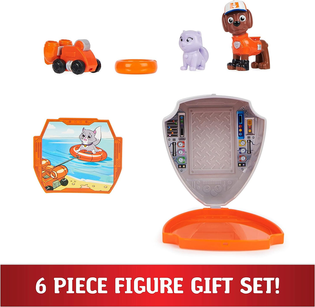 Paw Patrol Big Truck Pups Zuma Action Figure with Clip-on Rescue Drone