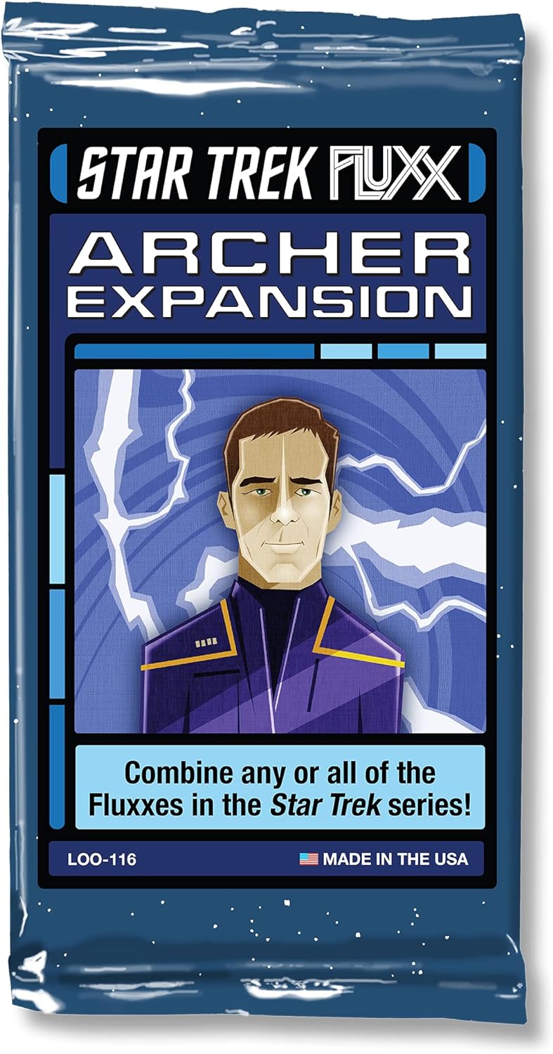 Star Trek Fluxx: Archer Expansion – 2-6 Players – Card Games for Family