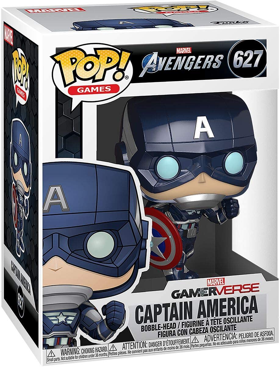 Marvel Avengers Marvel Gamerverse Captain America Funko 47757 Pop! VInyl #627