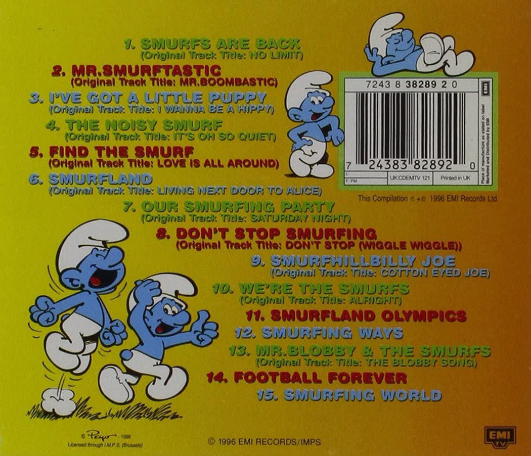 The Smurfs Go Pop! [Audio CD]