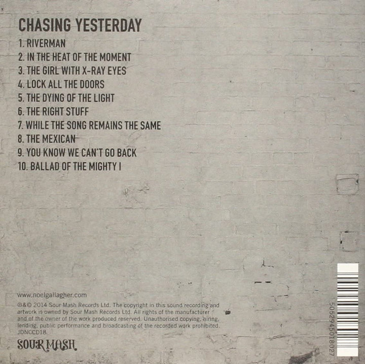 Chasing Yesterday - Noel Gallagher Noel Gallagher's High Flying Birds [Audio CD]