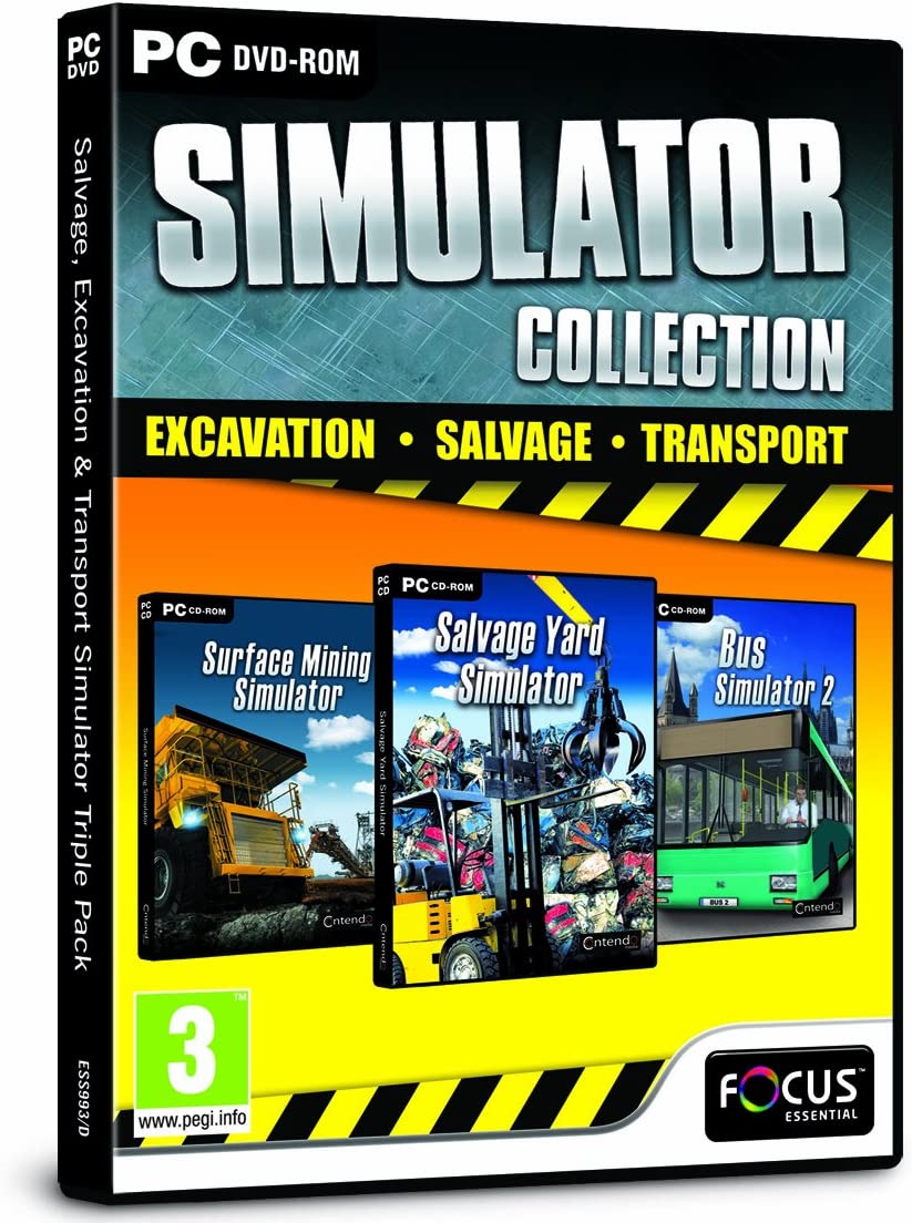 Salvage, Excavation and Transport Simulator Triple Pack (PC DVD)