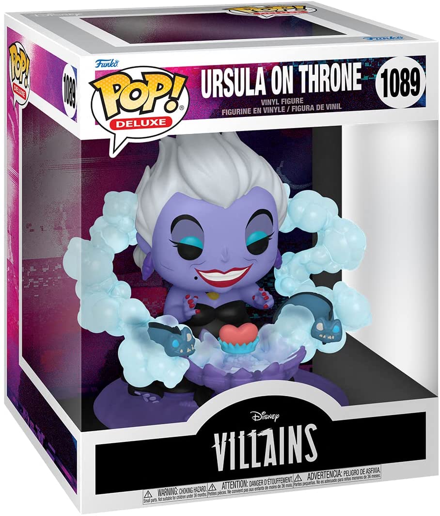 Pop! Deluxe: Disney Villains - Ursula on Throne Funko 50271 Pop! Vinyl #1089