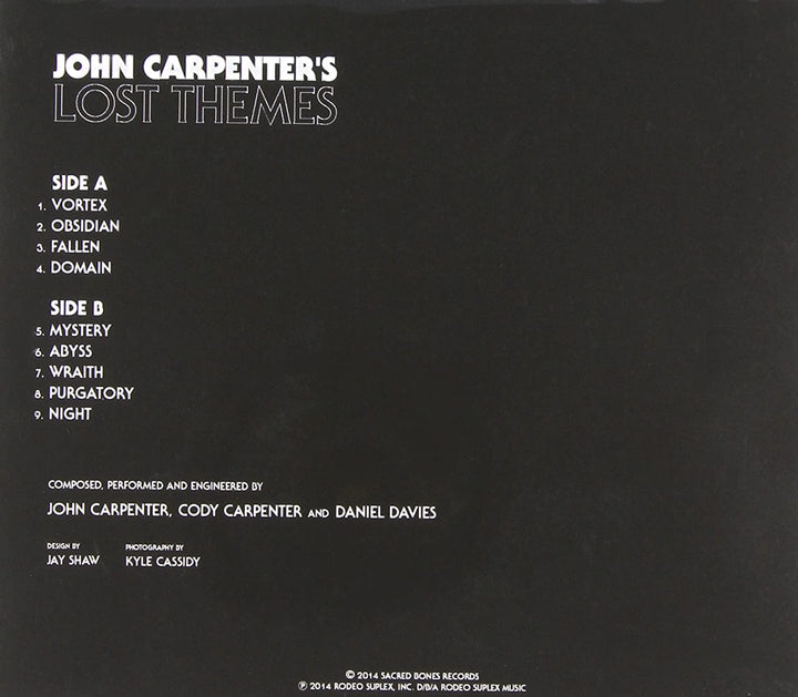 Lost Themes - John Carpenter [Audio CD]