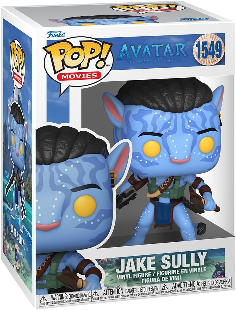 Funko POP! Movies: Avatar: The Way Of Water - Jake Sully - (Battle) - Collectable Figure