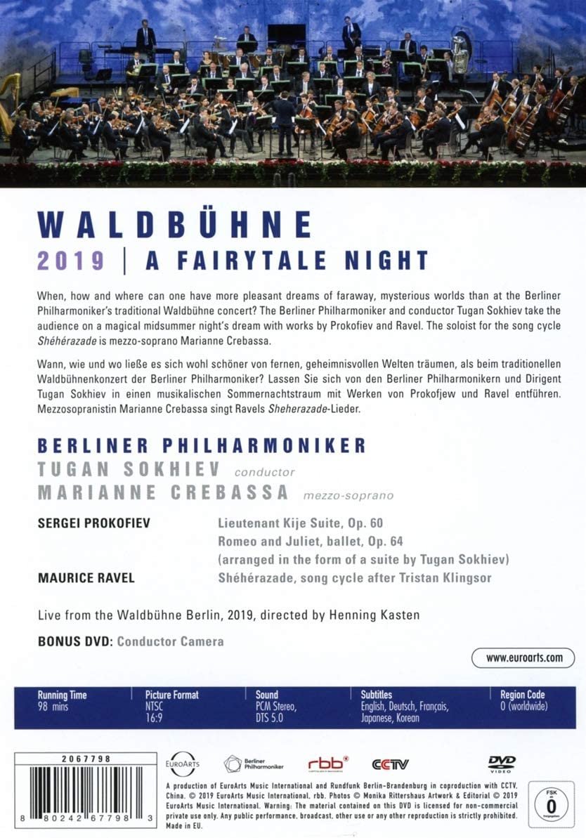 Waldbuhne 2019 - A Fairytale Night [DVD]