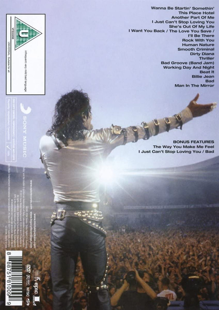 Michael Jackson Live At Wembley July 16, 1988 [2016] - Rockumentary/Music [DVD]
