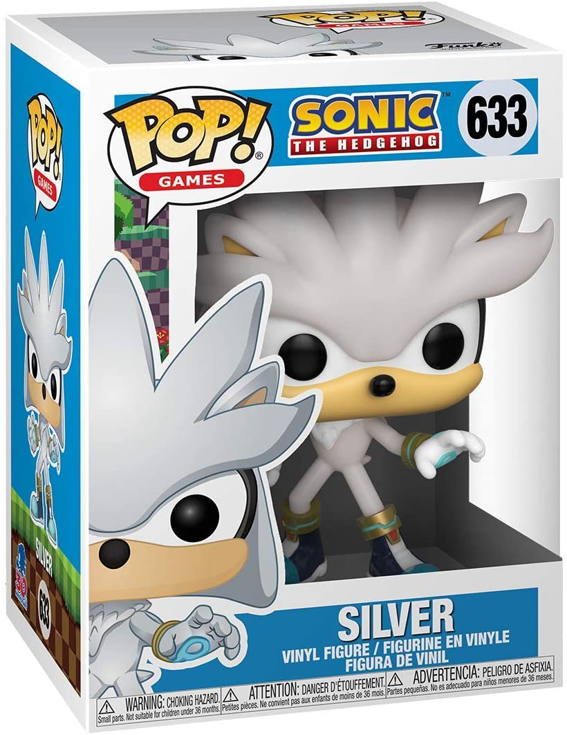 Sonic The Hedgehog Silver Funko 51965 Pop! Vinyle #633