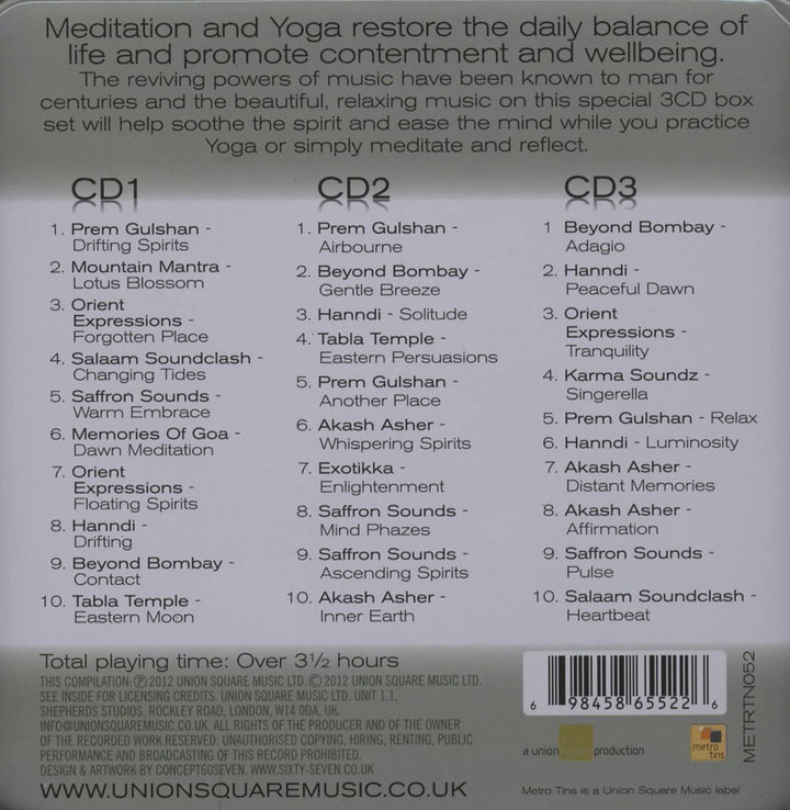 Yoga / Meditation [Audio CD]