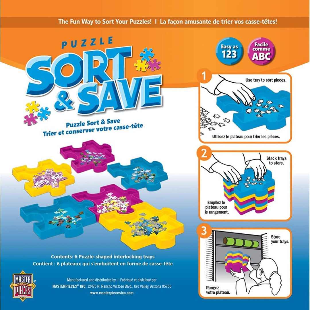 MasterPieces 51695 Sort and Save Accessories, 6 Trays