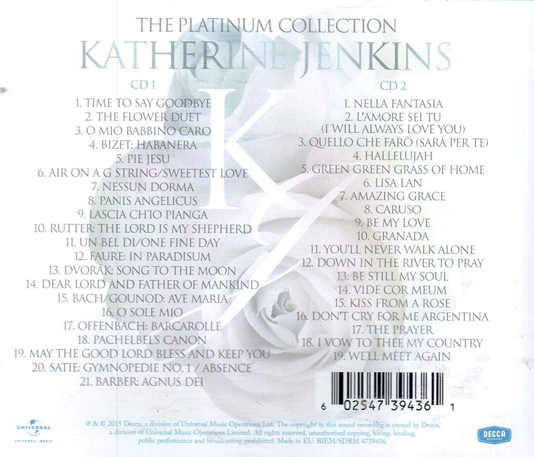 Katherine Jenkins: The Platinum Collection - Katherine Jenkins [Audio CD]