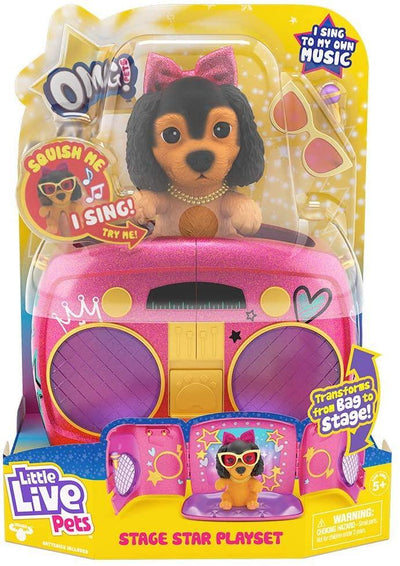 Little Live Pets 26113 OMG Stage Star Playset - Yachew