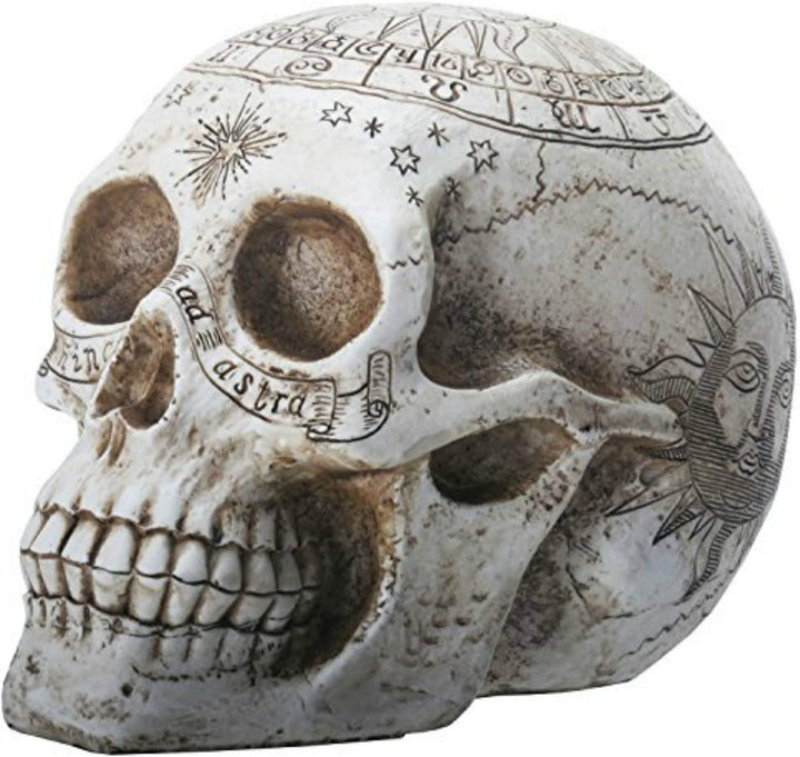 Nemesis Now Astrological Skull Figurine 29cm Ivory