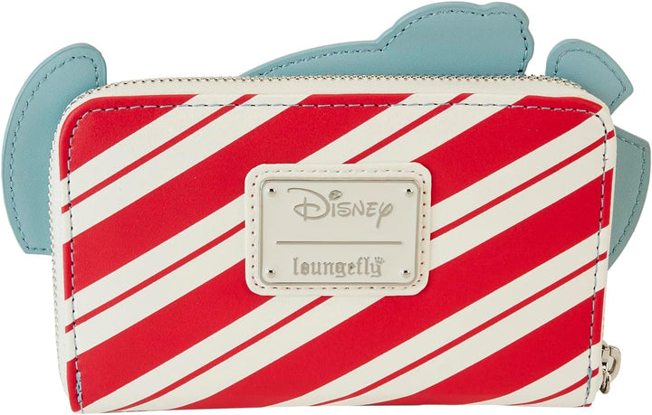 Loungefly Disney Lilo & Stitch Holiday Cosplay Zip Around Wallet