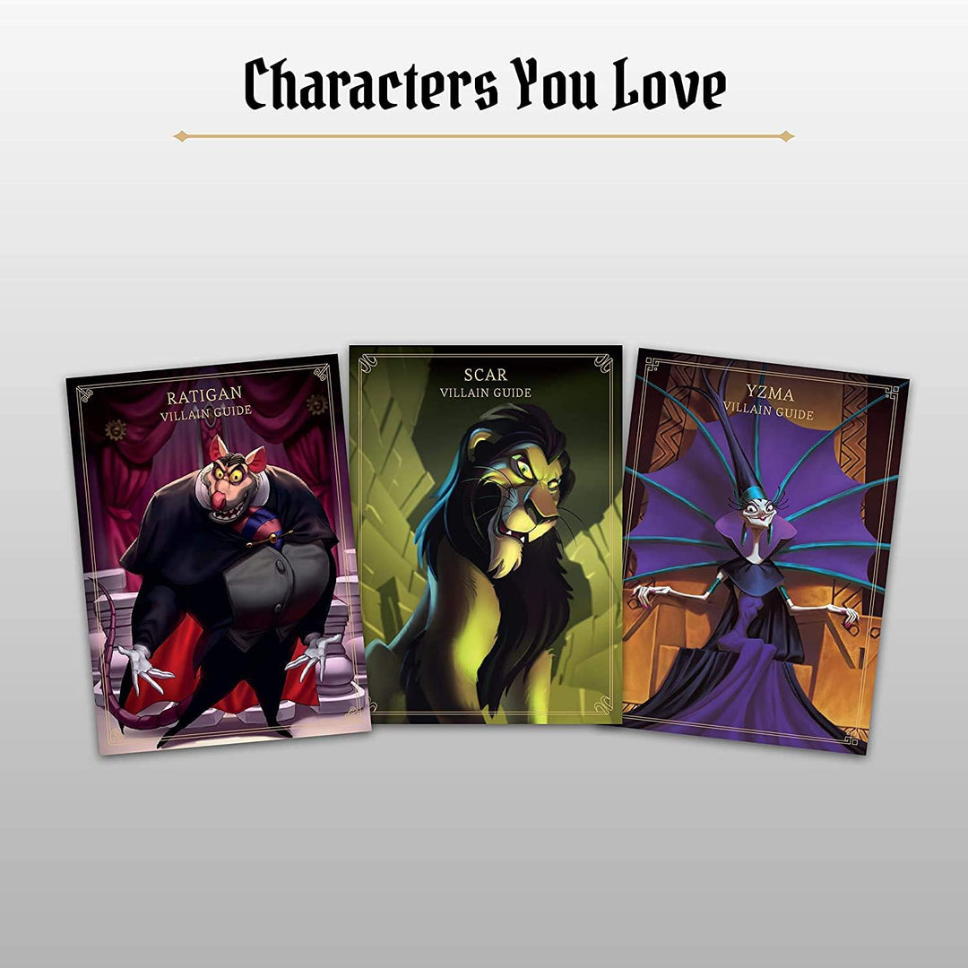 Ravensburger Disney Villainous Evil Comes Prepared - Strategy Board Game for Kid & Adults