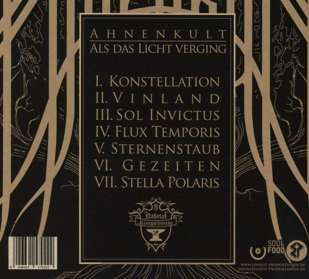 Ahnenkult - Als Das Licht Verging [Audio CD]