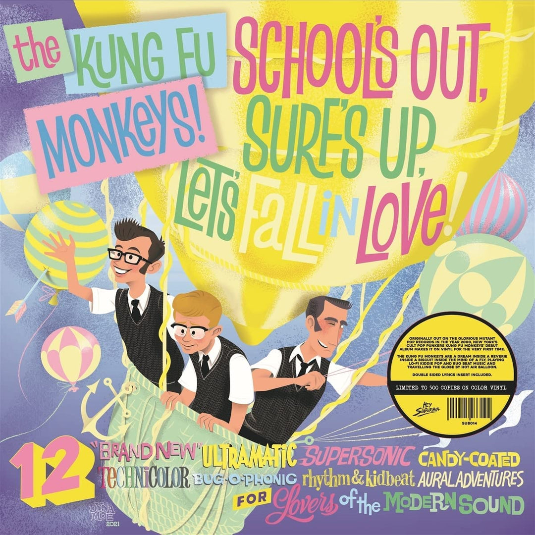 Kung Fu Monkeys - School's Out Surf's Up Let's Fall In Love [VINYL]