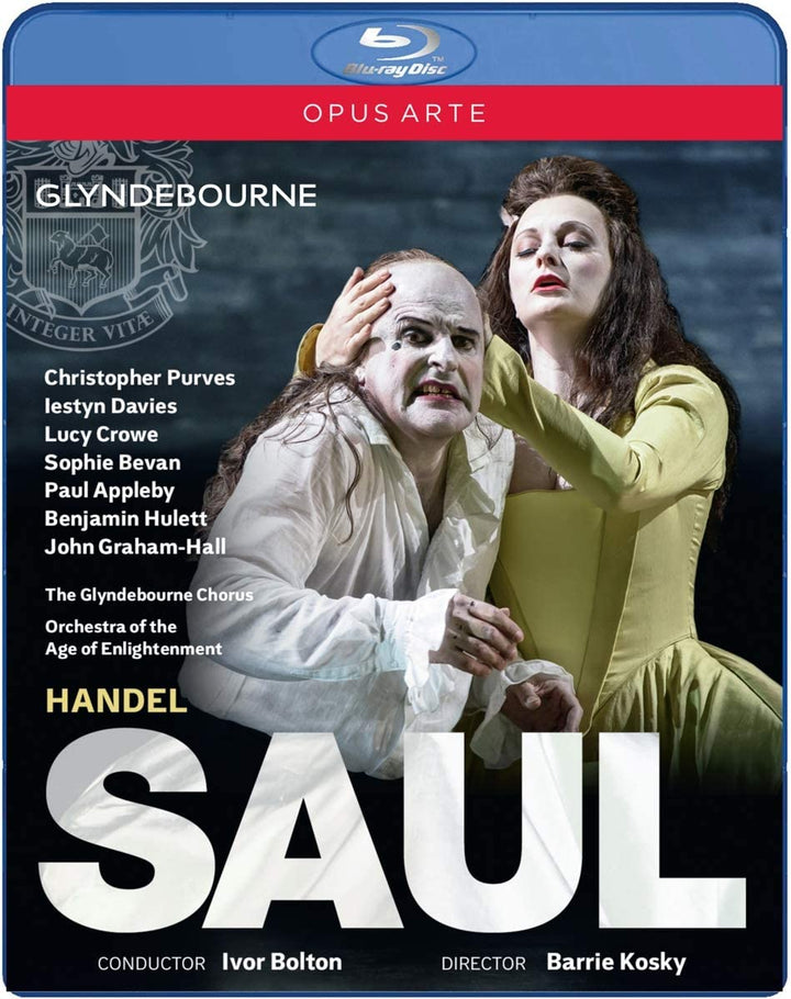 Handel:Saul [Soloists; The Glyndebourne Orchestra; Orchestra of the Age of Enlightenement ] [Opus Arte [2016] [Region Free] [Blu-ray]