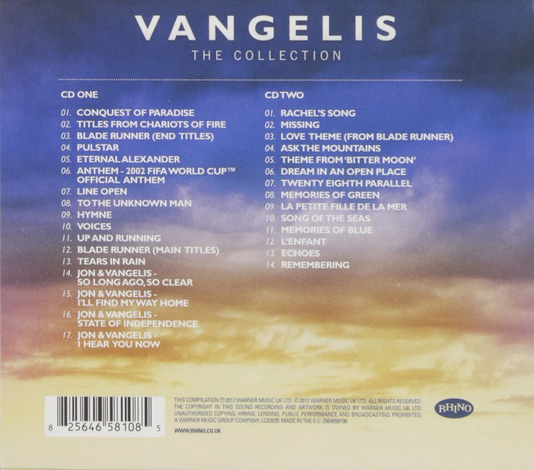 Vangelis - Vangelis The Collection [Audio CD]