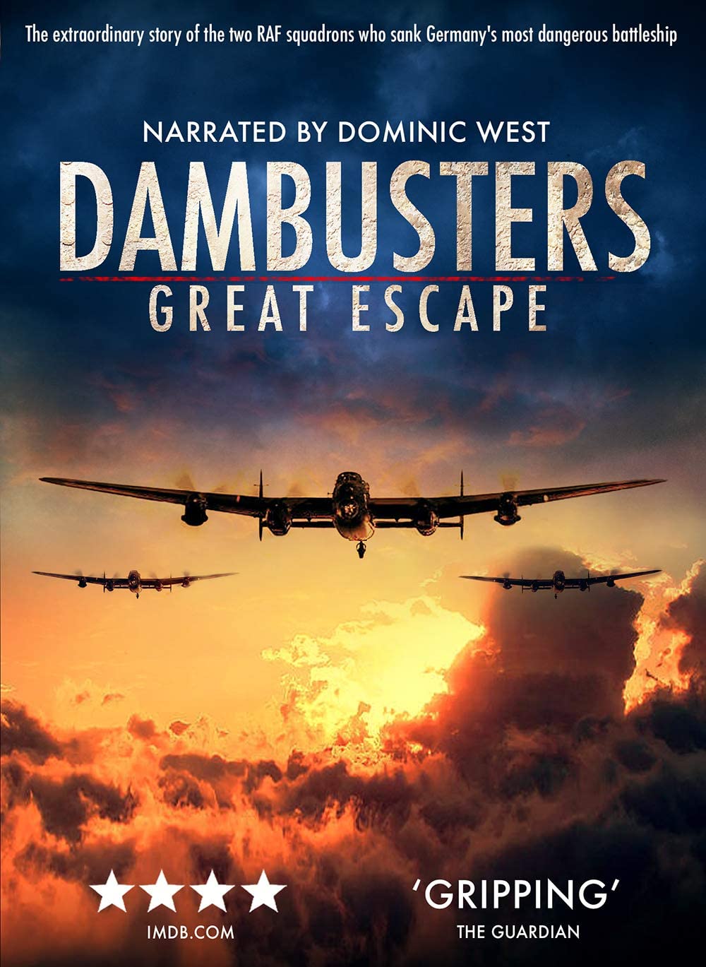 Dambusters Great Escape – Narrated by Dominic West - Documentary [DVD]