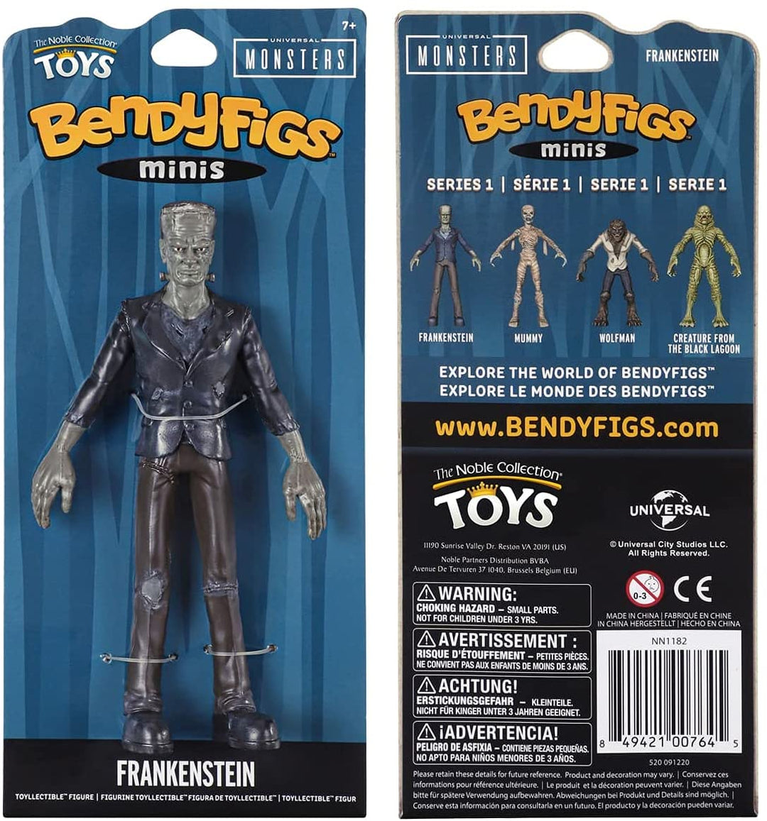 The Noble Collection Universal Monsters Mini Bendyfigs Frankenstein - 5.5in (14c