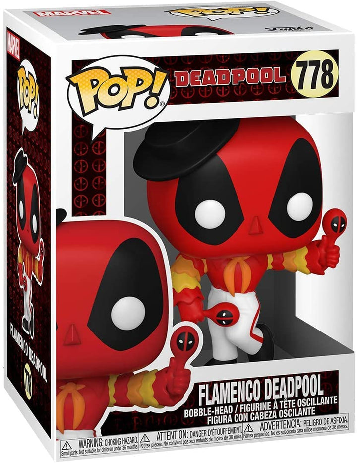 Deadpool Flamenco Deadpool Funko 54656 Pop! Vinyle #778