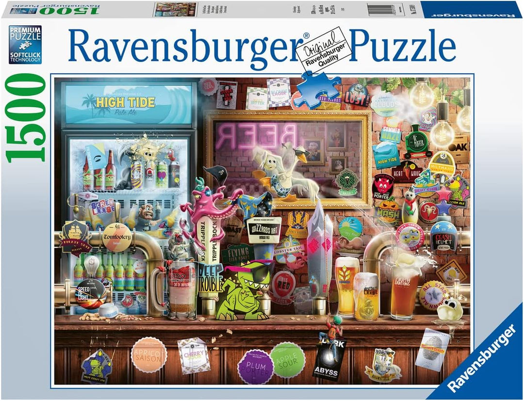 Ravensburger Craft Beer Bonanza 1500 Piece Jigsaw Puzzles for Adults and Kids