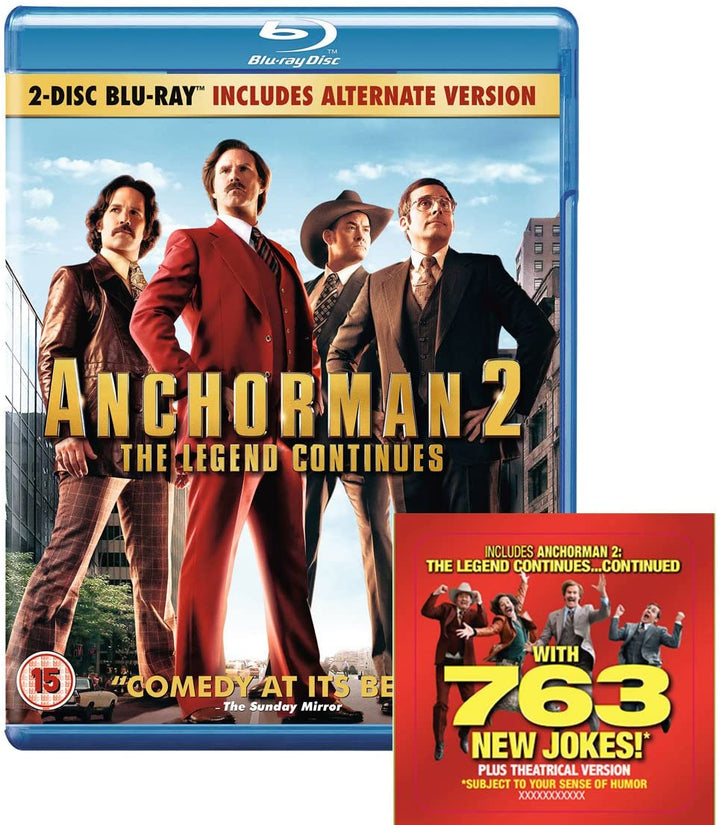 Anchorman 2: The Legend Continues [2013] [Region Free]