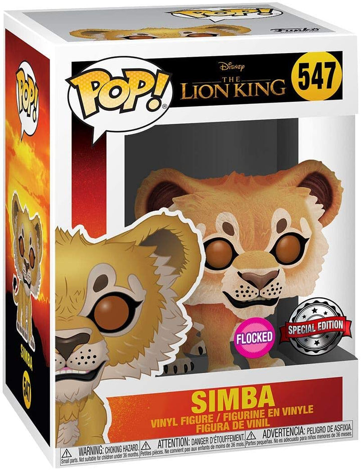 Disney Le Roi Lion Simba Exclu Funko 39704 Pop! Vinyle #547
