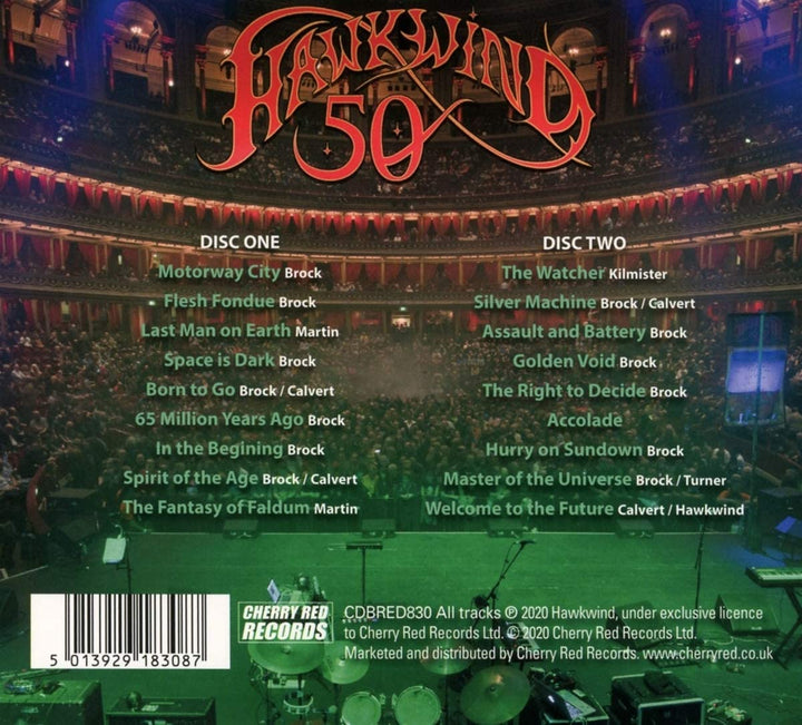 Hawkwind - 50 Live [Audio CD]